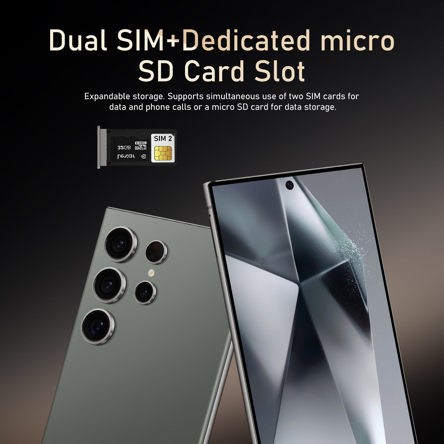 Mobile Phone S24 Ultra+7.3Inch incell Large Screen16+1T All-in-One Machine Factory Hot Sale(Popular)