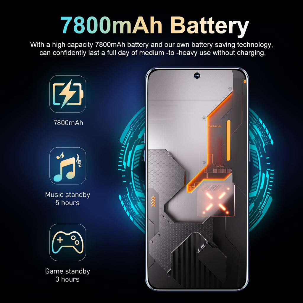 Platform Hot Sale GT20 Pro Intelligence5G Mobile Phone7.31-inch Screen Android16+1T Factory Price for Mobile Phones