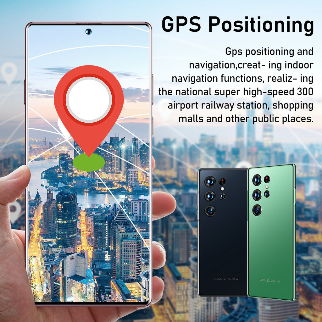 16+1T Mobile Phone S22+Ultra True4G Android True7.3Large Screen800Wan Intelligent Full Screen