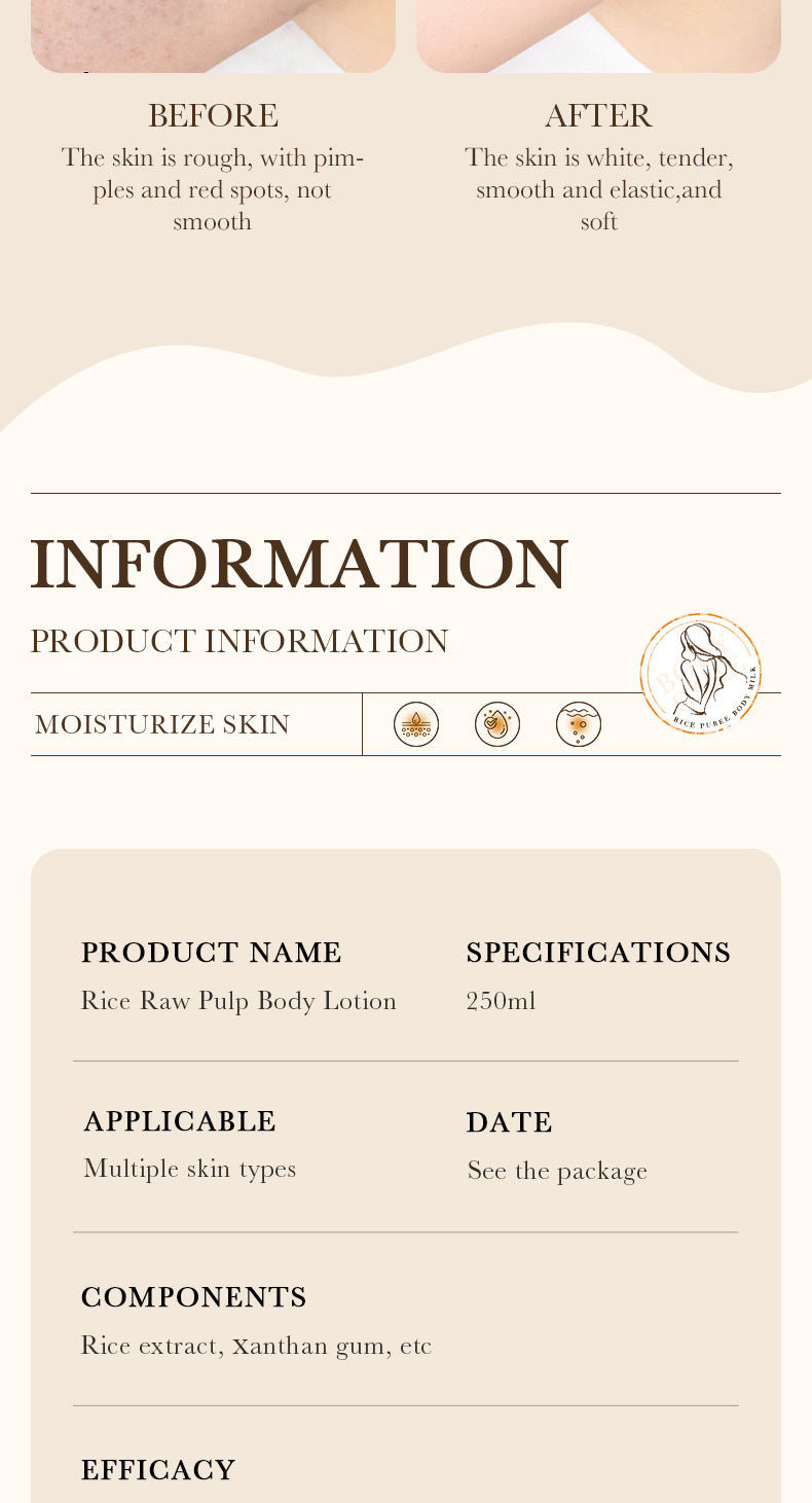 Full English Rice Skincare Set BIOAOUA Rice Puree Series Six-Piece Set Box  Wholesale