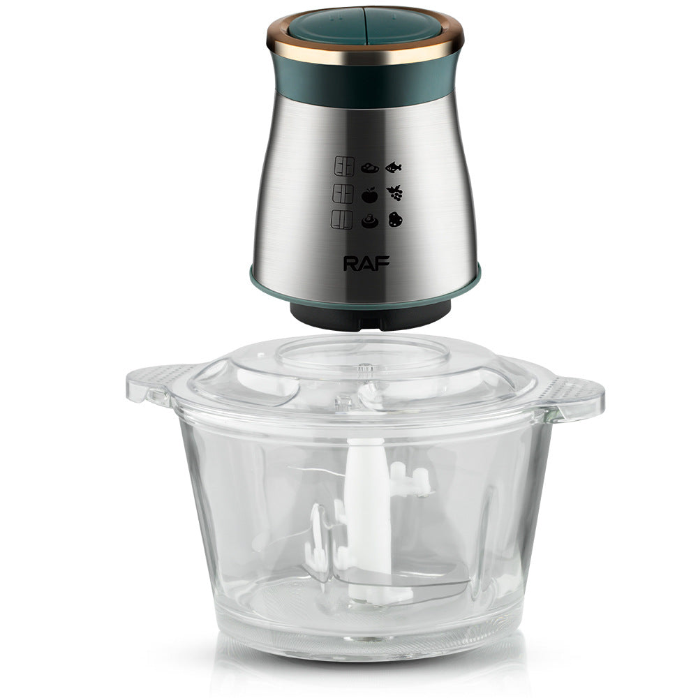 RAF EU Standard Electric Meat Grinder Household Meat Mincer Multi-Functional Food Processor Meat Chopper Meat Mixer2L