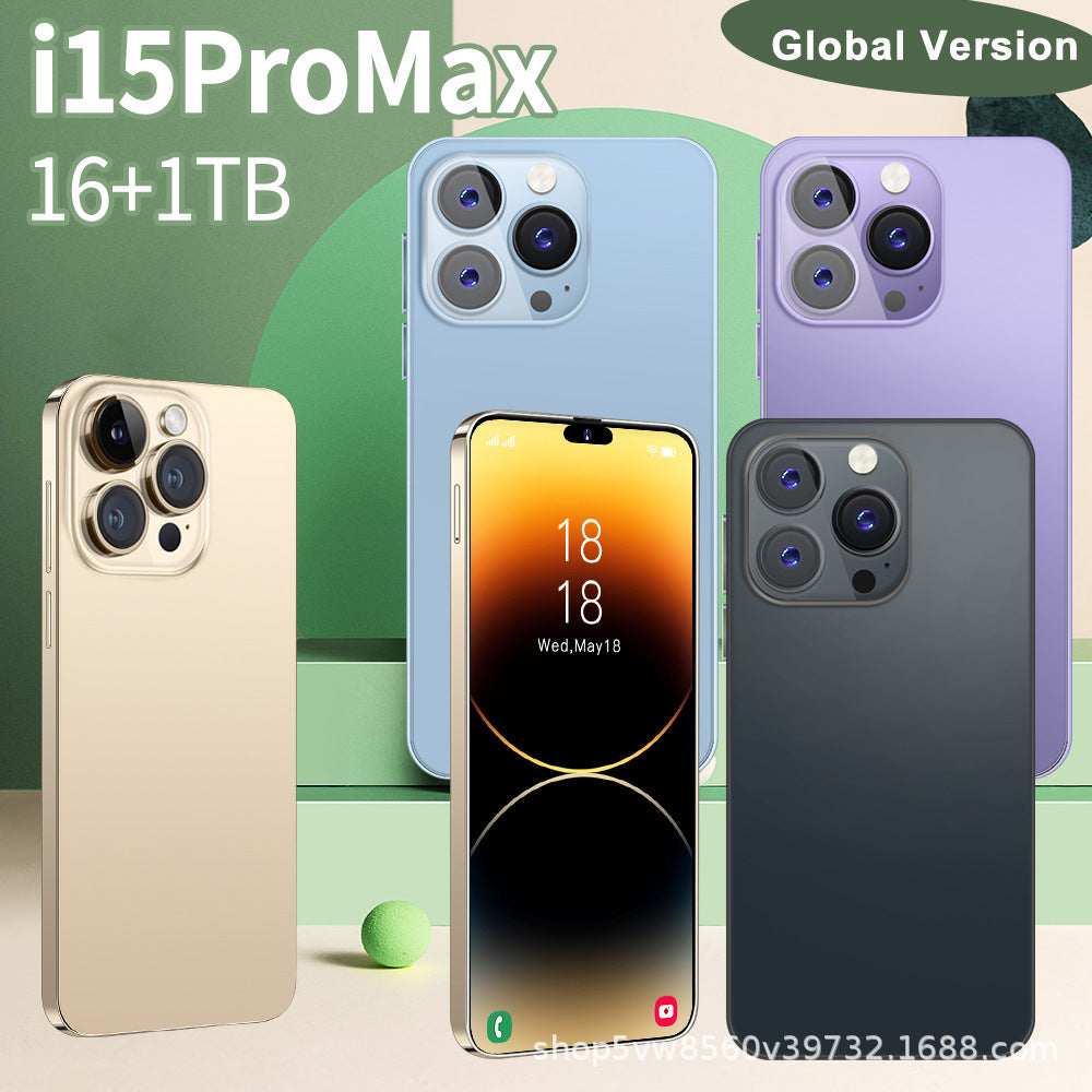 Specially designed for smartphones i15ProMAX HD Large Screen16+1TB In-stock Android Full Screen
