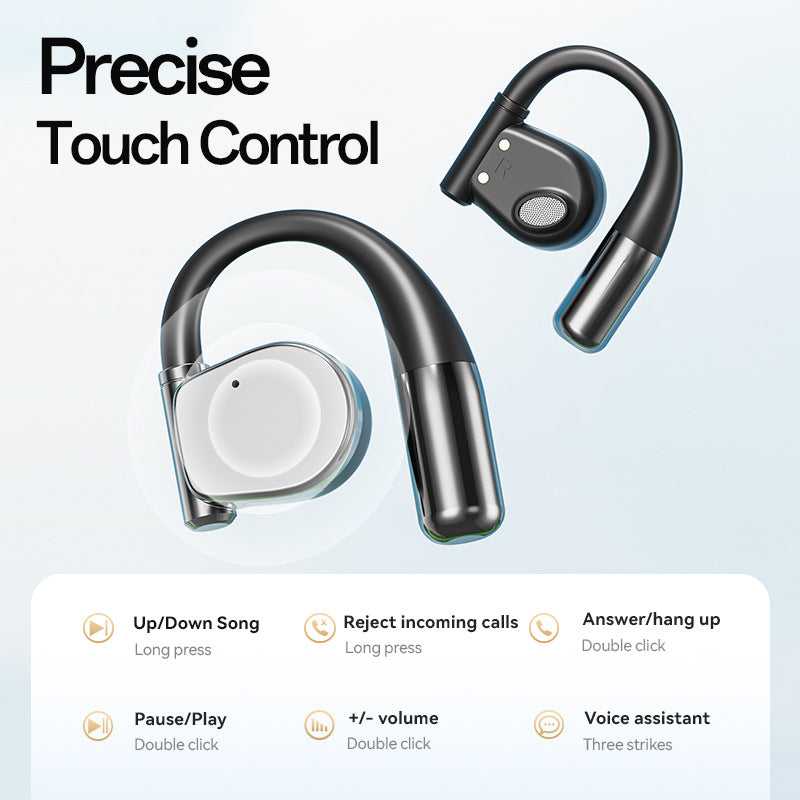 M111New Smart AI Bluetooth Earbuds OWS Ear-hook Style Ultra-long Battery Life Huaqiangbei Wholesale