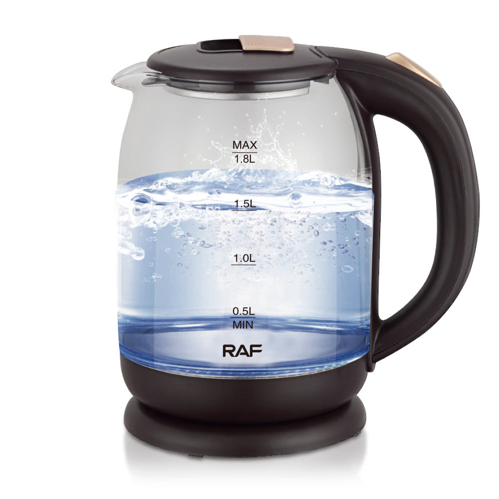 European Standard Glass Electric Kettle Household Electric Kettle Automatic Power-off Kettle Health Kettle Wholesale