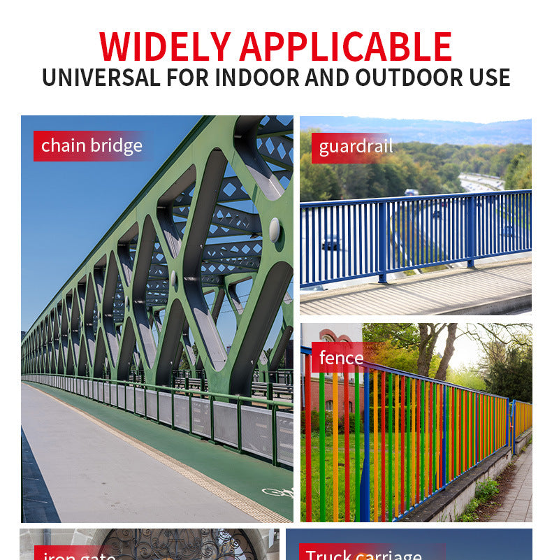 baolisi Colorful Rust Conversion Paint Southeast Asia Water-Based Metal Door and Window Rust Remover