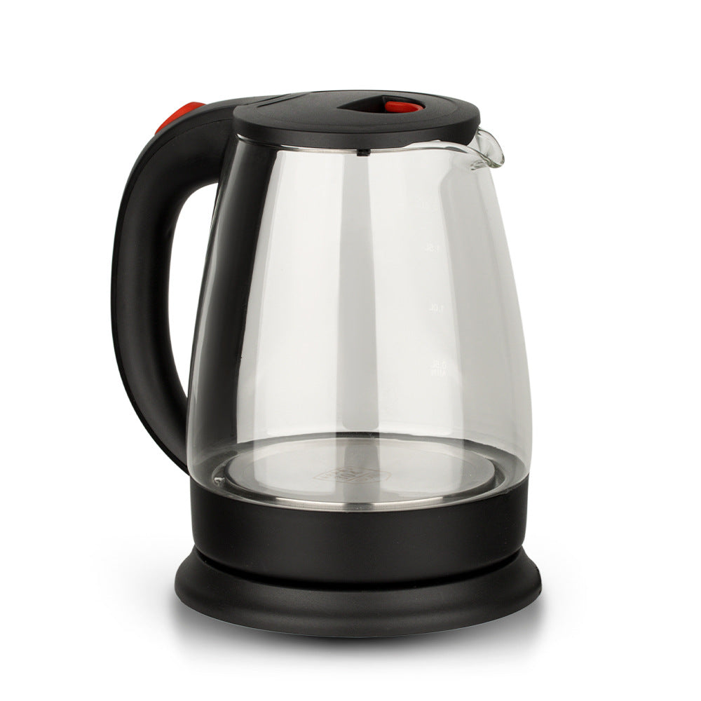 RAF European Standard Household Electric Kettle Automatic Power-Off Anti-Dry Boiling Glass Kettle with Visible Water Level for Home Use2L