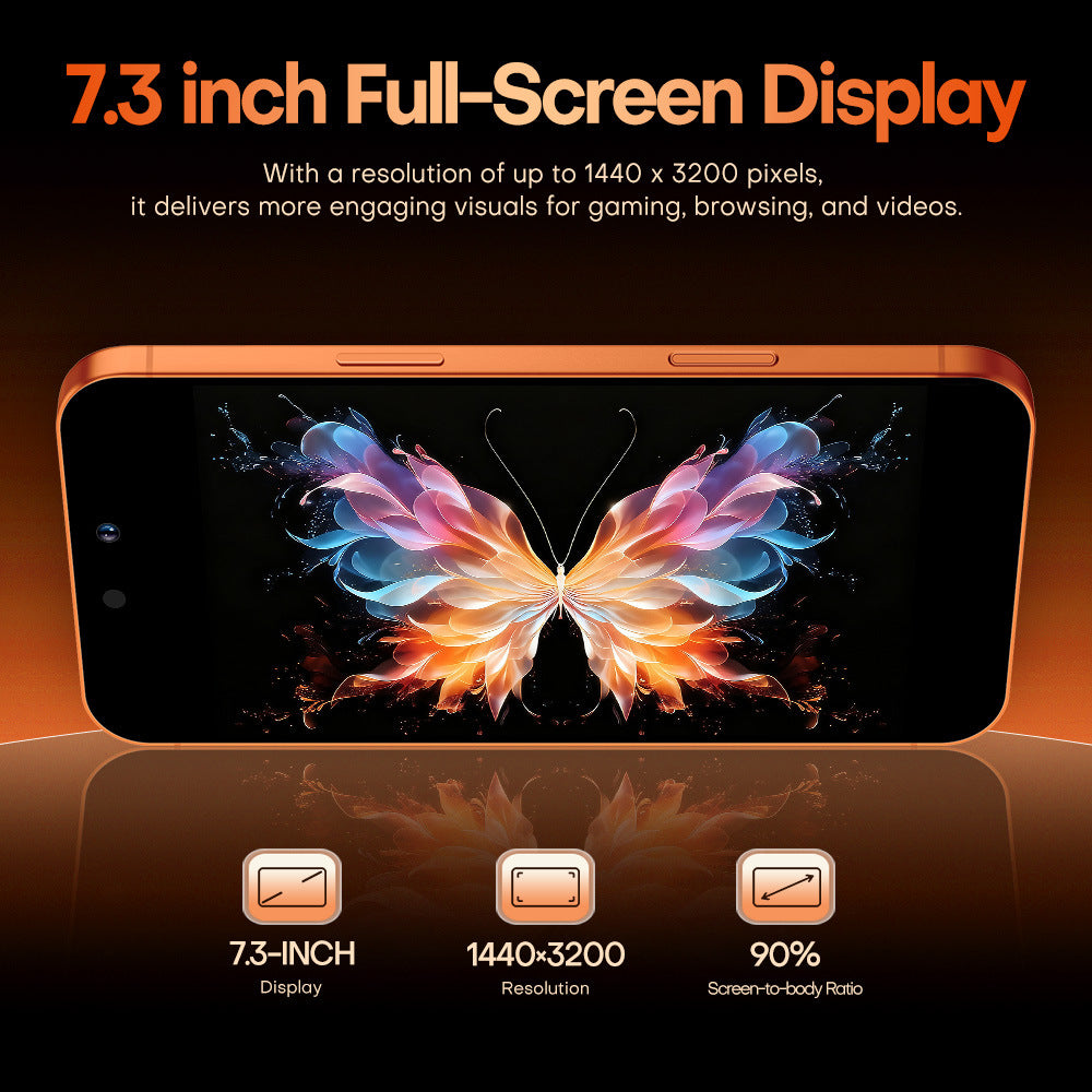 New i17 ProMax Smartphone Android7.3Inch16+1T Mobile Phone Source Manufacturer