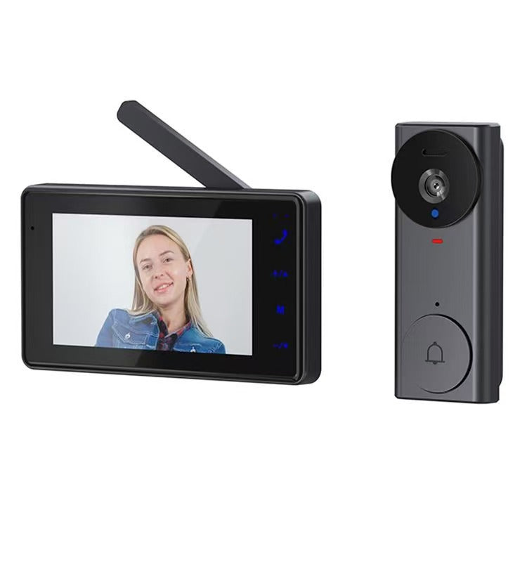New Product M17A Smart Visual Intercom Doorbell Household2.4G Wireless Visual Doorbell