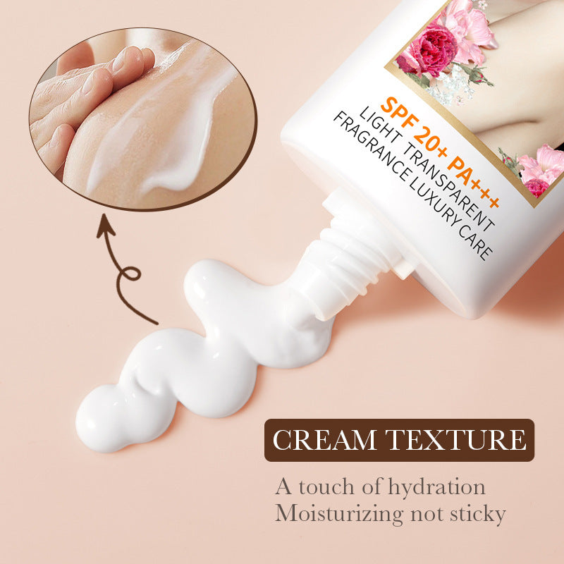 Full English Makeup SADOER Vitamin C Body Cream Sunscreen Whitening Body Lotion  Wholesale