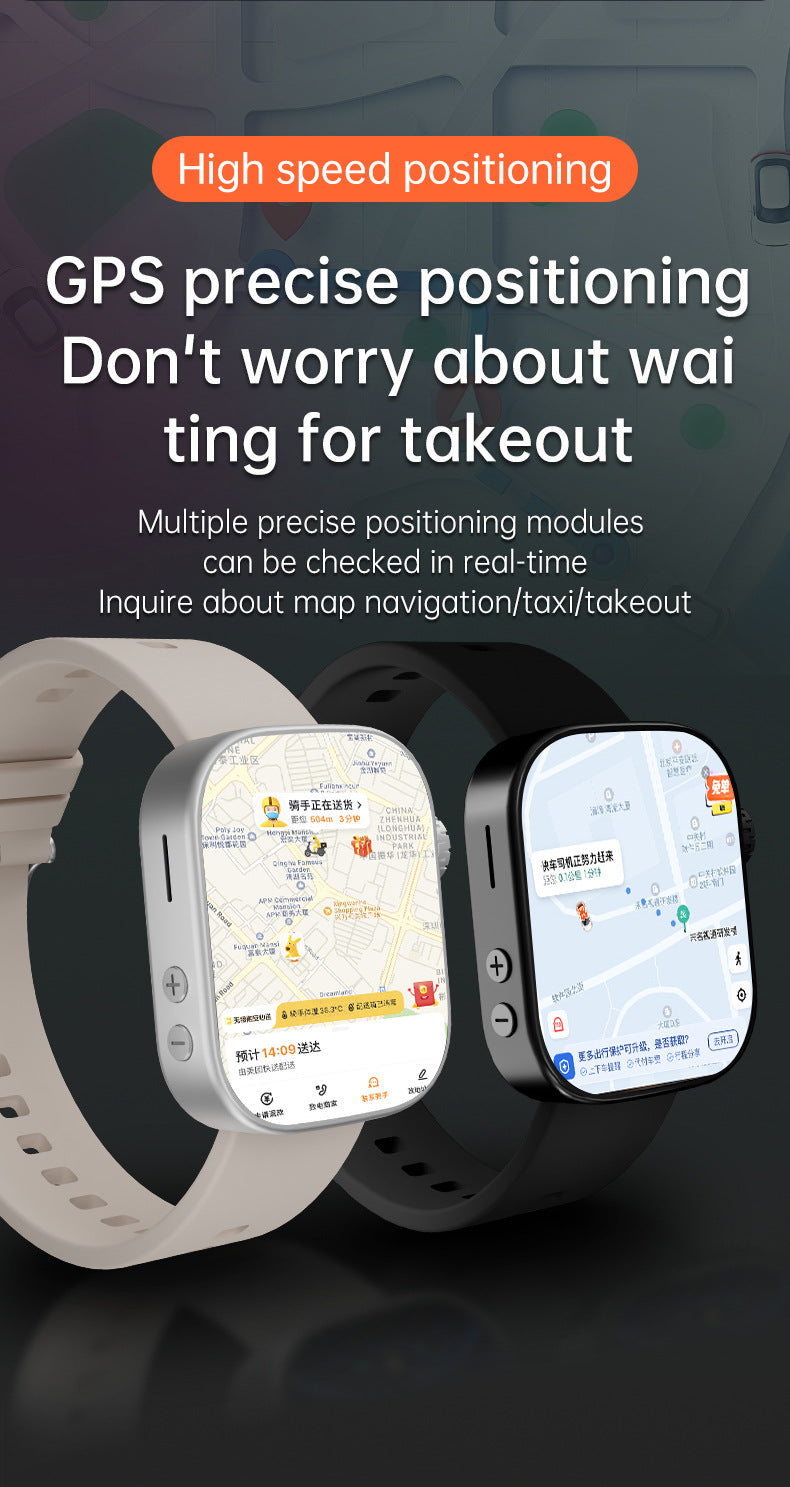 Harmonious Harmony MS10Smart Watch5G Plug-in Card Full Netcom Google Store APP Download Video Call Photo