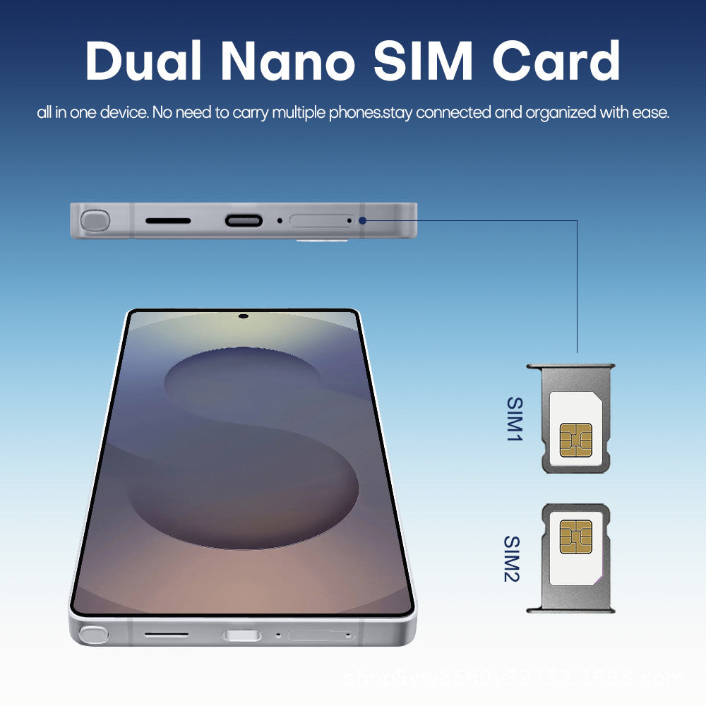 2025Hot Sale S25 Ultra Android7.3inch smartphone16+1T Mobile Phone Source Factory