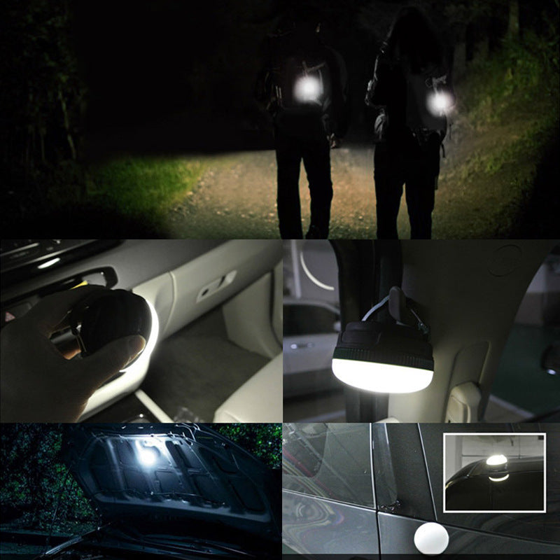 Outdoor Camping Light LED Camping Tent Light with Magnet Hook Camp Light USB Rechargeable Emergency Light for Home Use