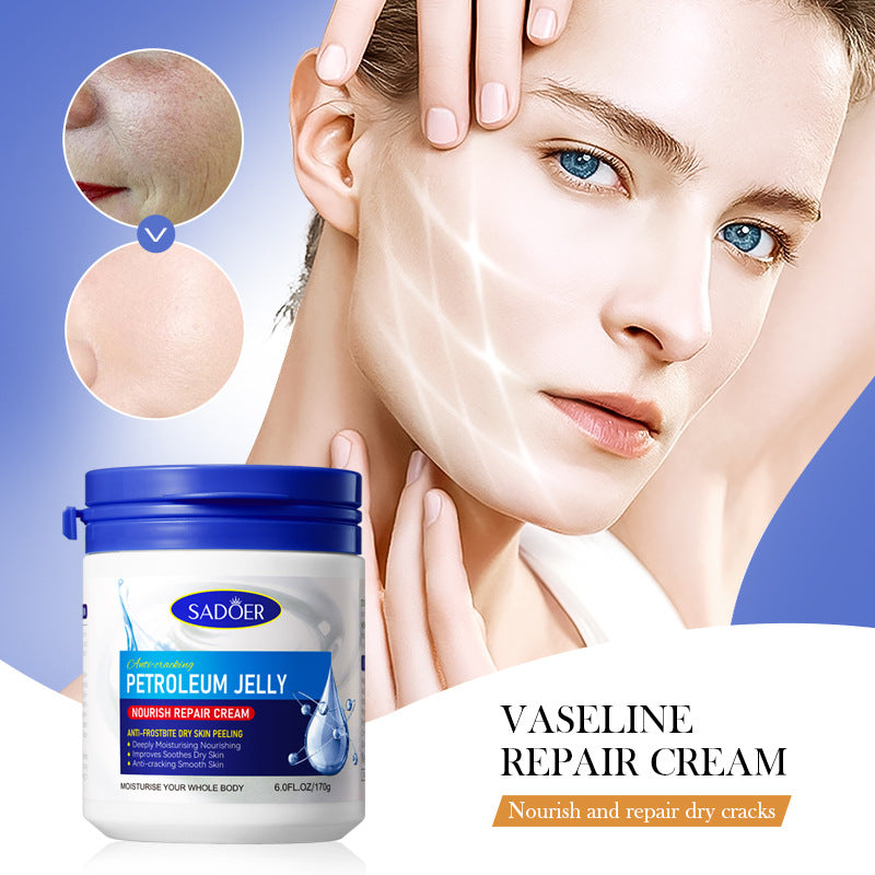 Repair cream170g SADOER Vaseline Vitamin C Hydrating and Moisturizing Face Cream Cross-Border Wholesale
