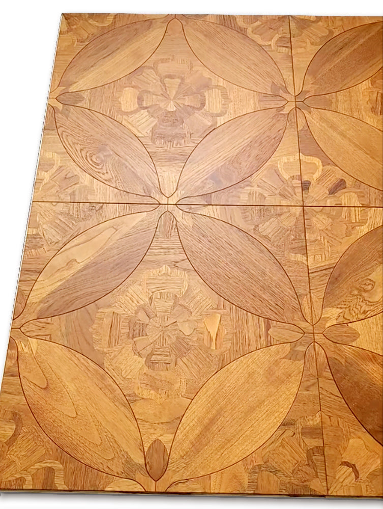 12mm Custom Multi-Layer Engineered Wood Parquet Flooring | Waterproof Anti-Slip Outdoor Indoor Artistic Decorative Panels for