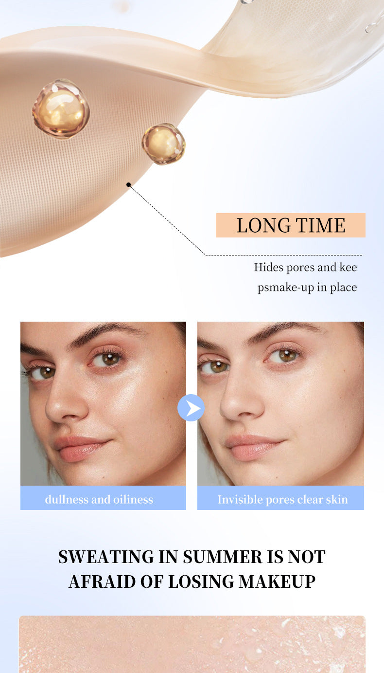 OCHEAL Ouqianya Oil Control Powder Long-lasting Waterproof Matte Setting Powder10g Packaging