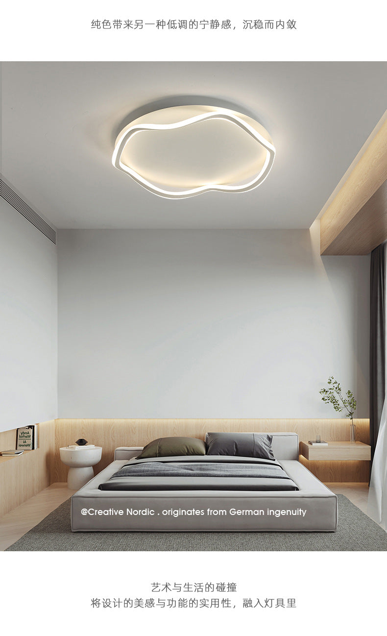 Lamps led Ceiling Lamp Creative Warm Romantic scandinavian Room Lamp Minimalist Modern Creative Master Bedroom Lighting