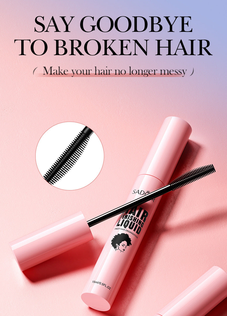 Fine Hair Finishing Spray15ml SADOER Styling Hair Messy Look Hair Wax Cross-Border Wholesale