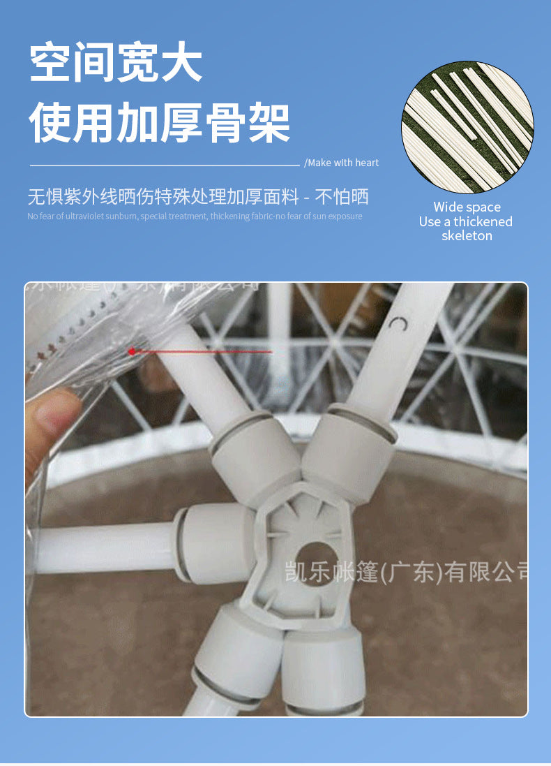 Outdoor Influencer PC Spherical Tent Hotel Dome Homestay Luxury Round Terrace Bubble House Starry Sky Transparent Tent