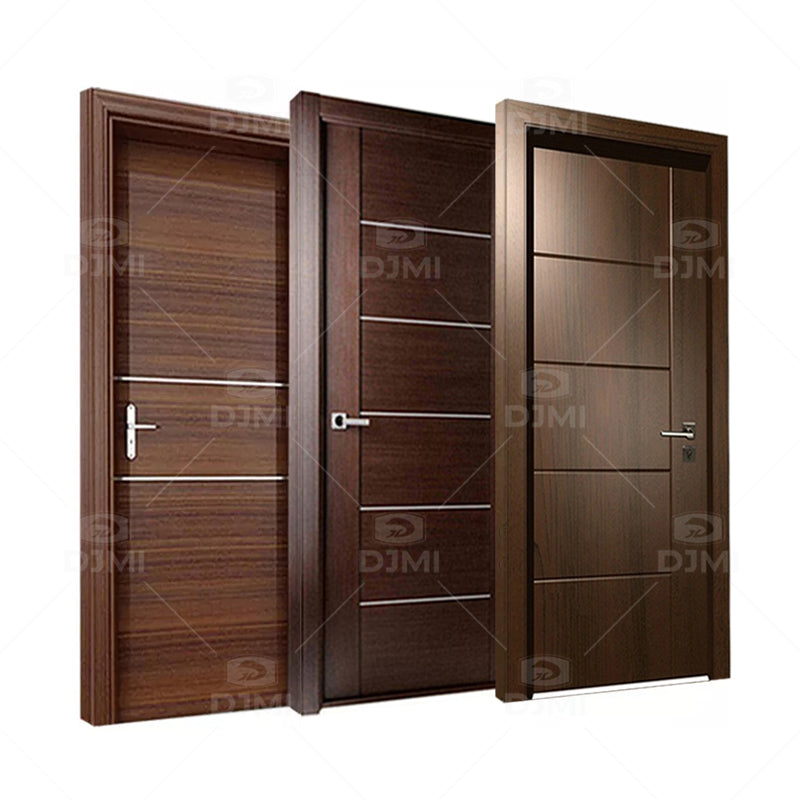Factory Wholesale New Materials Good Price Solid Wood Door Interior White Oak Interior Doors