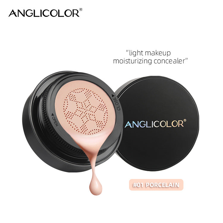 Anglicolor Foundation Cushion Mushroom Head Dropshipping CC Isolation Cream Anti-Sweat Concealer BB Frost