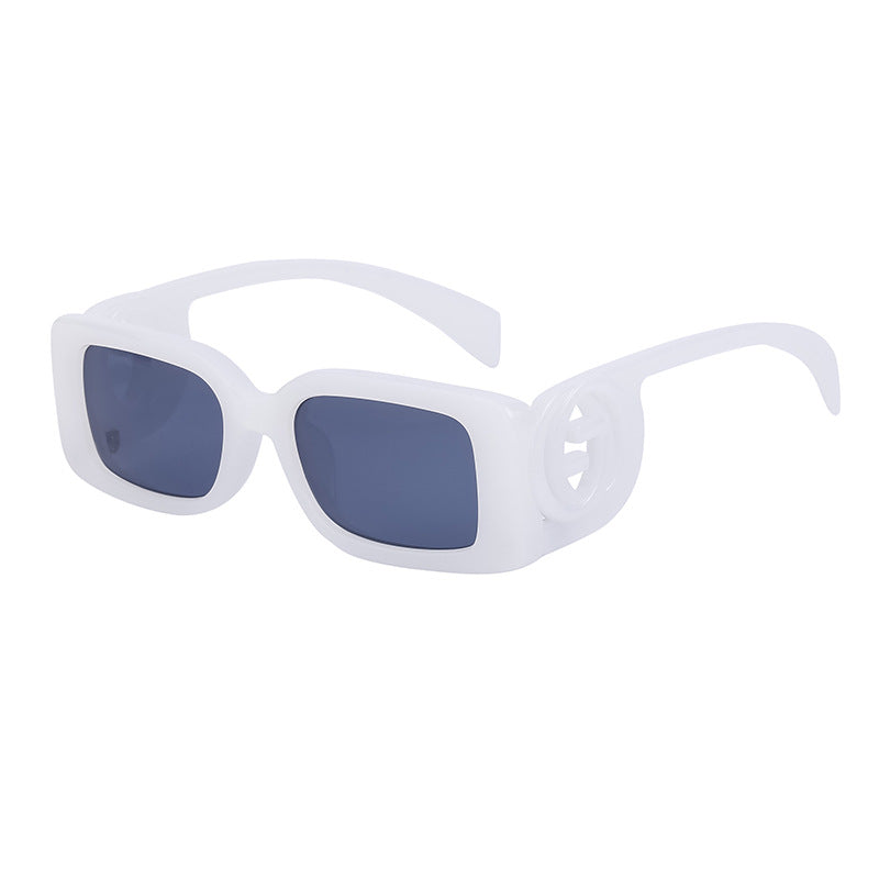 New Fashion Square Frame Sunglasses for Women, Unique Small Frame Sunglasses for Men, Wholesale Glasses sunglasses