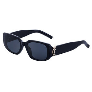 European and American fashion narrow frame sunglasses for women INS Street style square sunglasses for women wholesale sunglasses