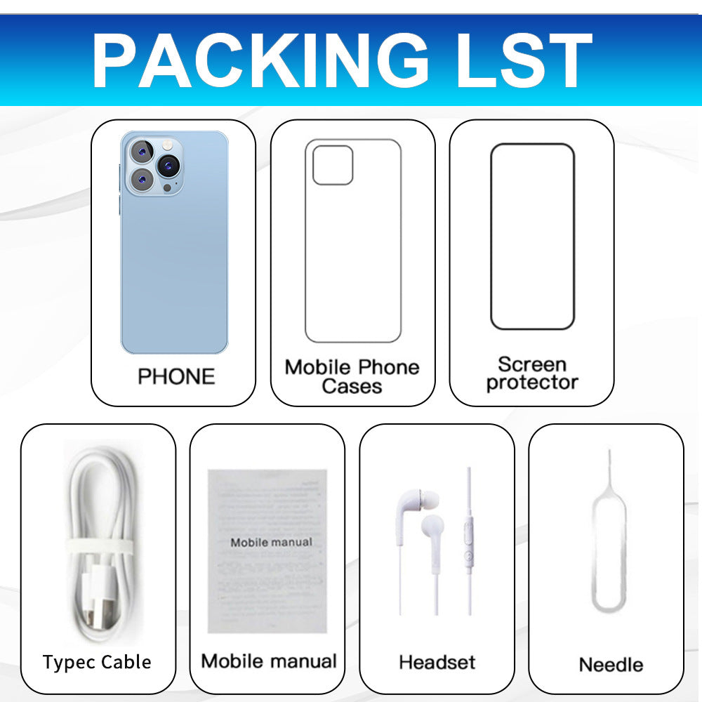 New model i15 ProMAX Smartphone16+1T Hd6.7Large Screen Exclusively for Source Factory