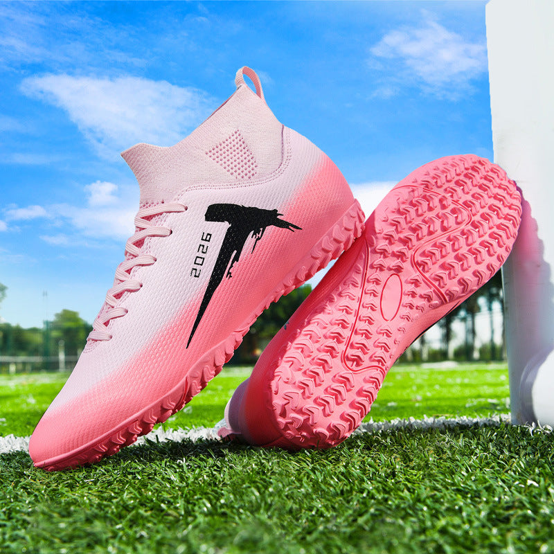 New Assassin Football Shoes Adult Training AG Spike TF Wholesale Training Sneakers for Teenagers and Students