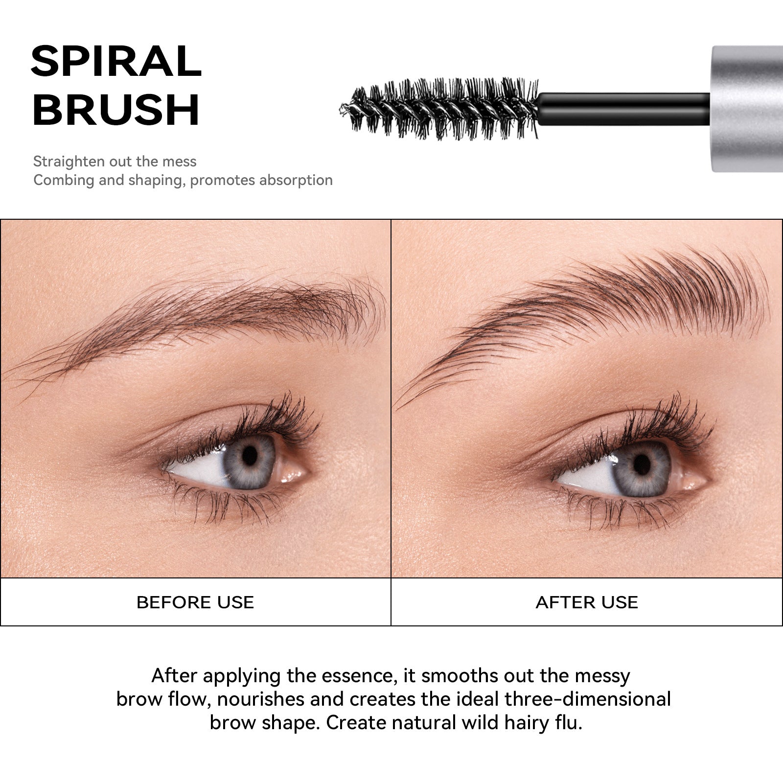 Exclusive Supply sheloves Eyebrow Liquid Double-ended Eyelash Hairline Lengthening Thickening Curling Styling Serum