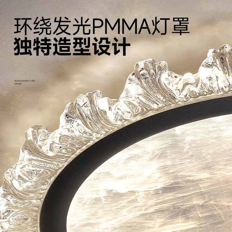 Italian Style High Brightness Full Spectrum Eye Protection Design Sense High-end Light Luxury Master Bedroom Creative Cloud Ceiling Light