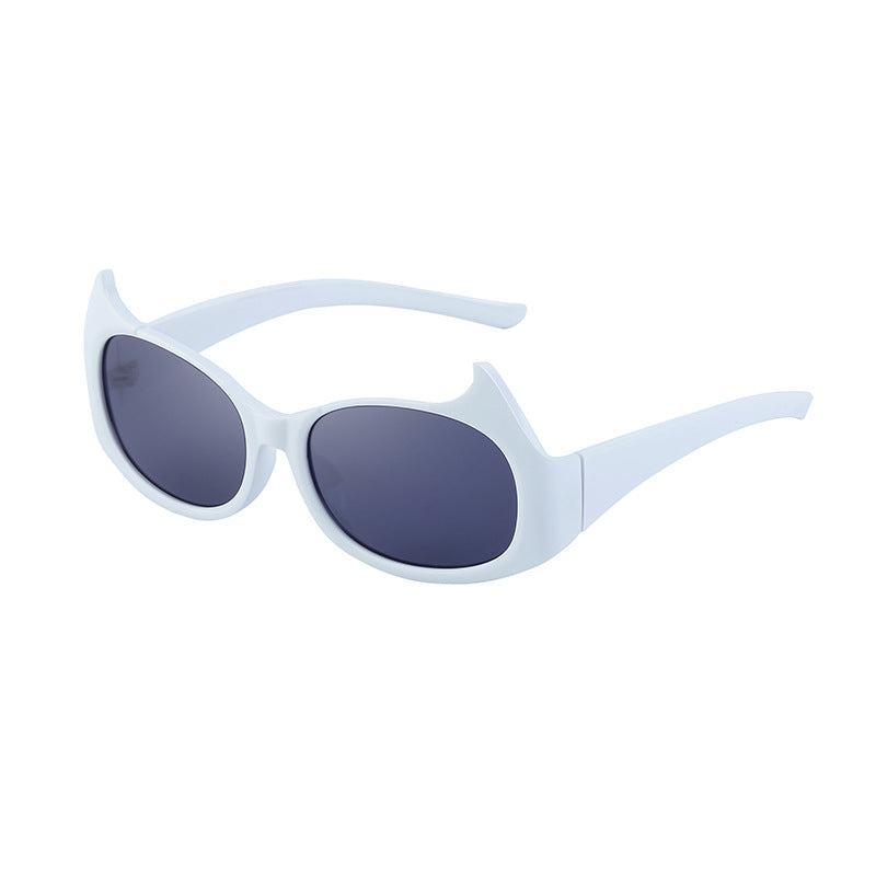 Personality Y2K Cat Eye Sunglasses Women's European and American New Trendy ins Street Style Sunglasses for Men Wholesale