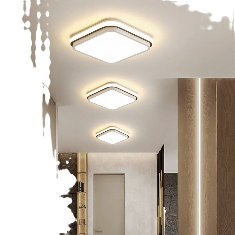 Simple and Modern led Ceiling Light Strip Shape Lamp for Training Room Classroom Gym Car Beauty Lighting Fixture
