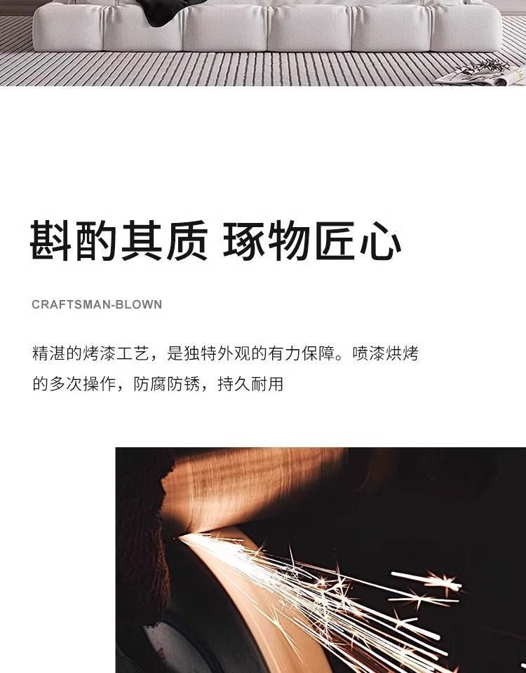 Italian Minimalist Living Room Bedroom Main Light Modern Simple Round Light Luxury High-end Bedroom Eye Protection Ceiling Light