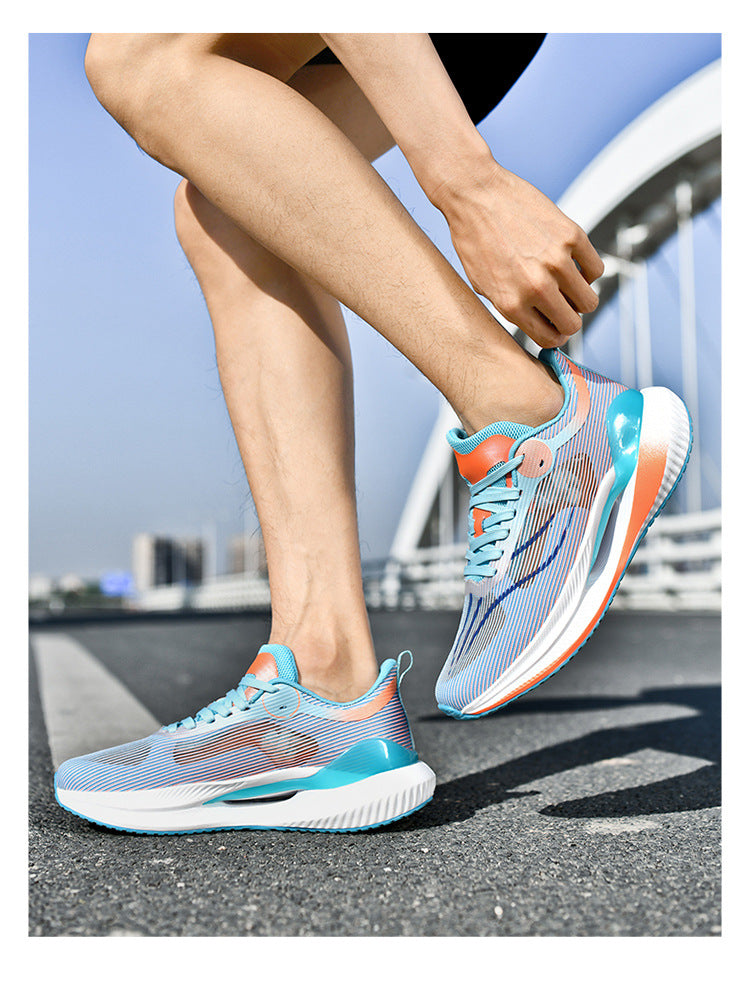 Sports Shoes2025Summer new men's shoes breathable mesh shoes soft sole lightweight running shoes shock-absorbing sports shoes