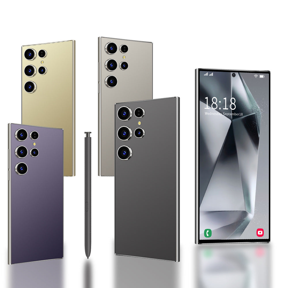 New S24Ultra Smartphone7.3Large Screen16+1T In-stock supply for Android phones(Popular)