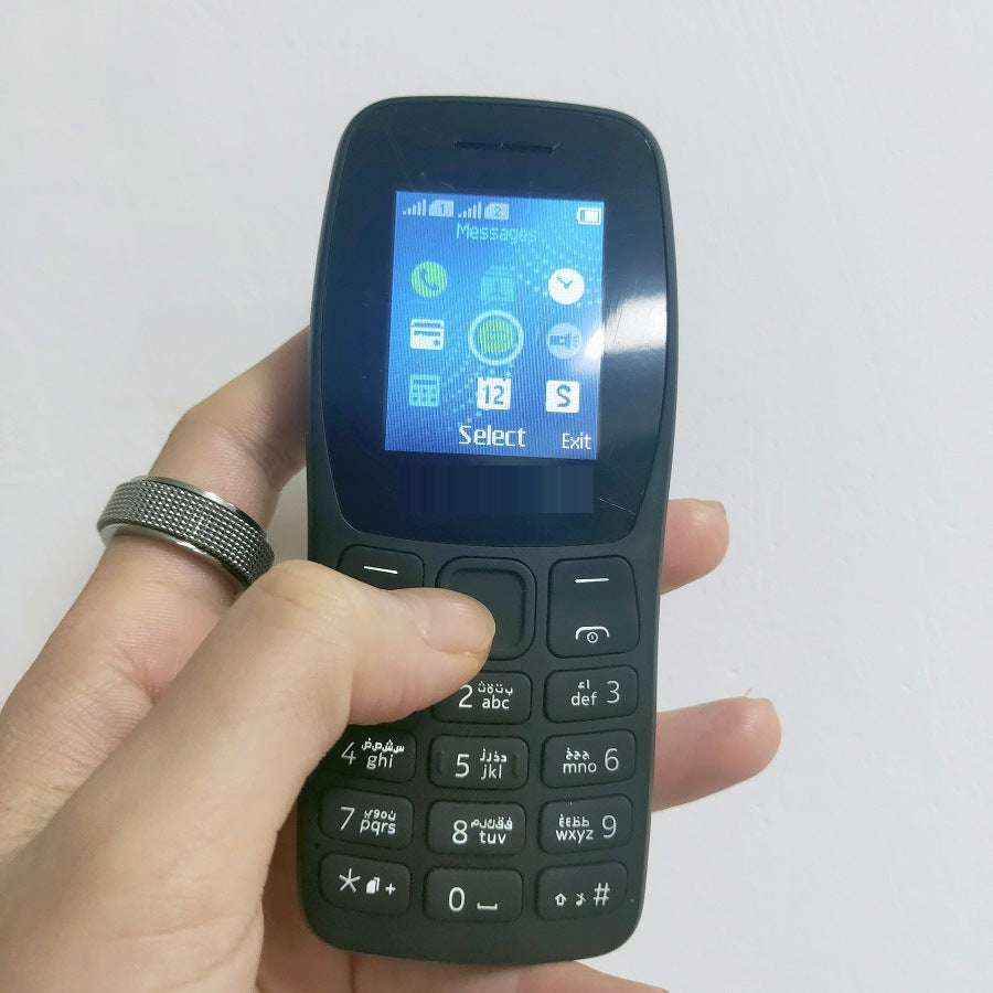 Hot-selling Elderly Phone106Wholesale of Loud Elderly Phones with Straight Buttons and Basic Functions