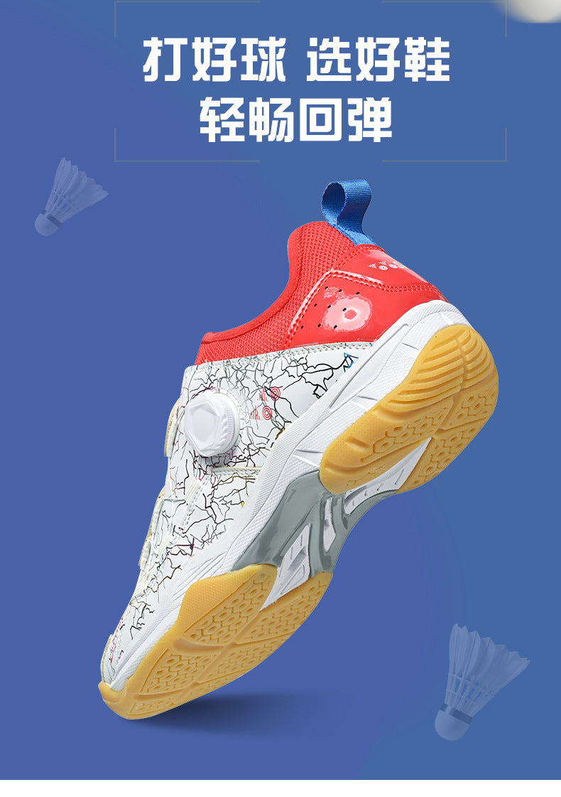 In Stock Couple Style Fashion Badminton Shoes New Style Mandarin Duck Table Tennis Tennis Non-Slip Wear-Resistant Sports Shoes