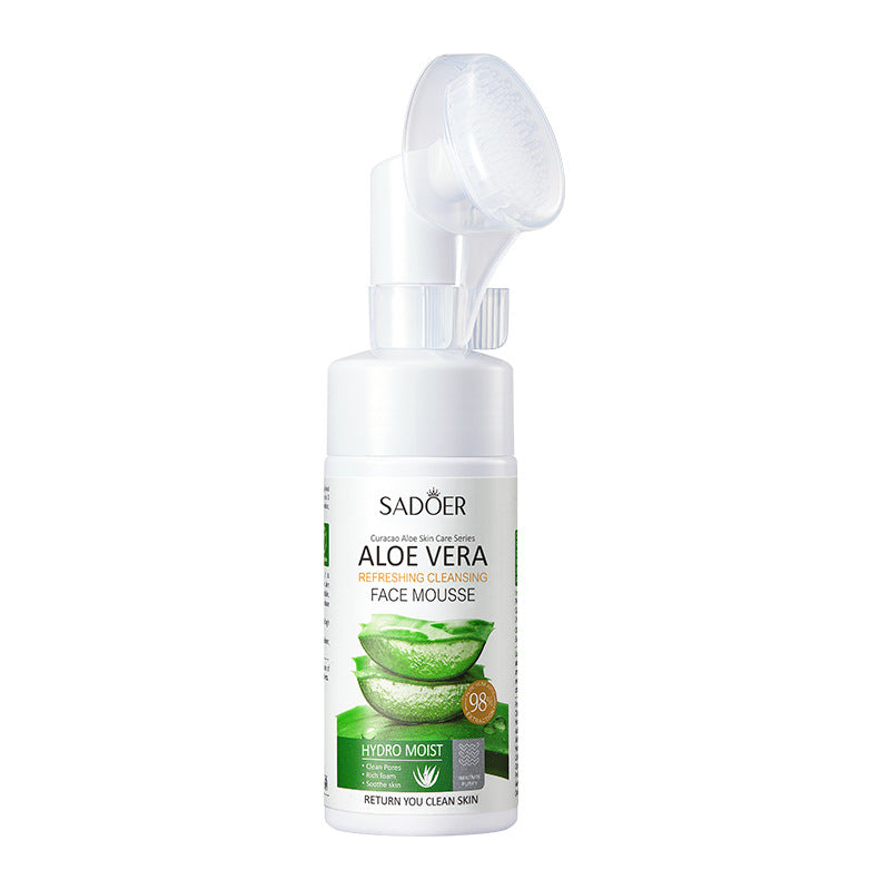 Full English Aloe Vera Skincare Set SADOER Cleansing, hydrating, moisturizing, and nourishing  foreign trade manufacturer wholesale