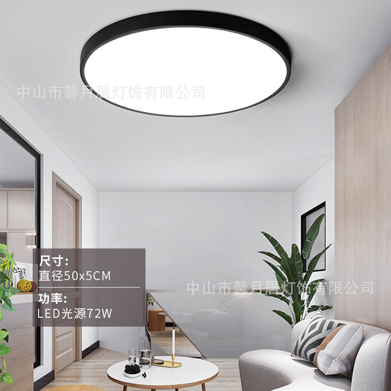 Modern simple personality square living room lamp Nordic Creative Home Use led Bedroom Ceiling Light Zhongshan Lighting Fixtures