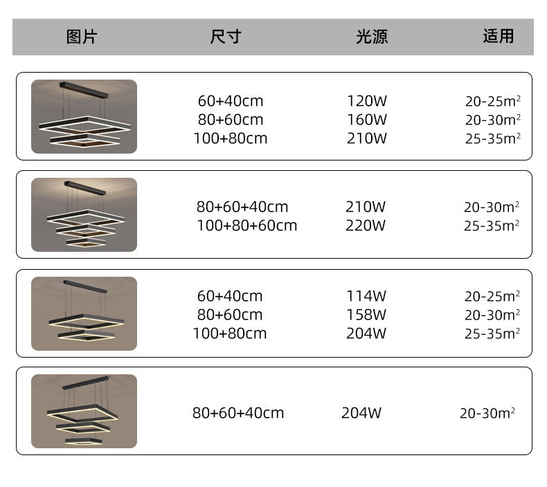 Chandelier for Living Room with High-End Feel, Main Light for Hall, Modern Minimalist Bedroom Light, Dining Room Light, Creative and Unique Design led Bar Counter Lamp