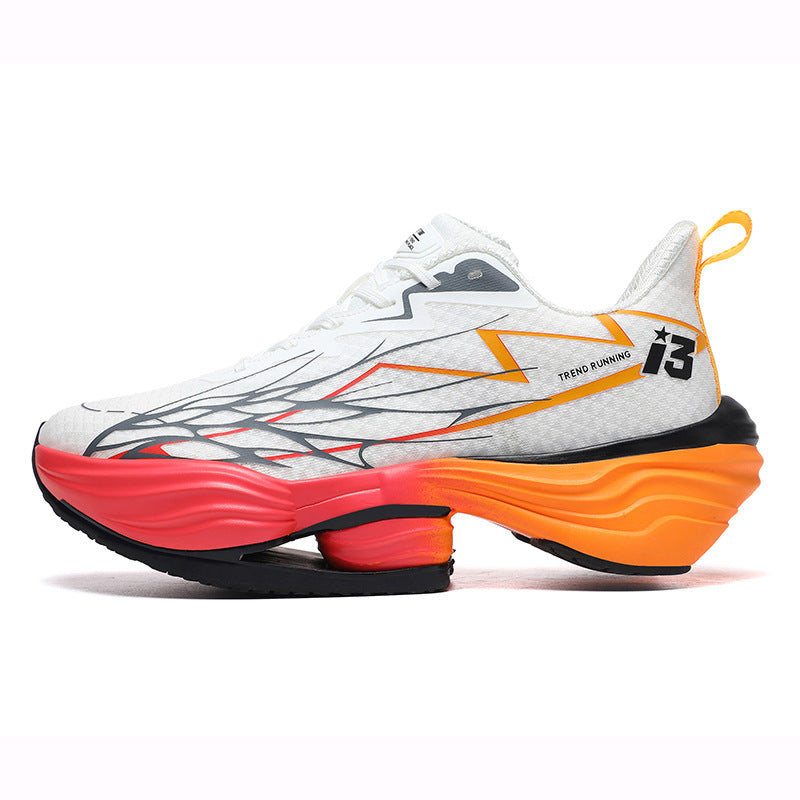 Foreign Trade Professional Marathon Training Sports Shoes Men's Trendy Shoes Couple's Casual Versatile Comfortable Cushioned Running Shoes