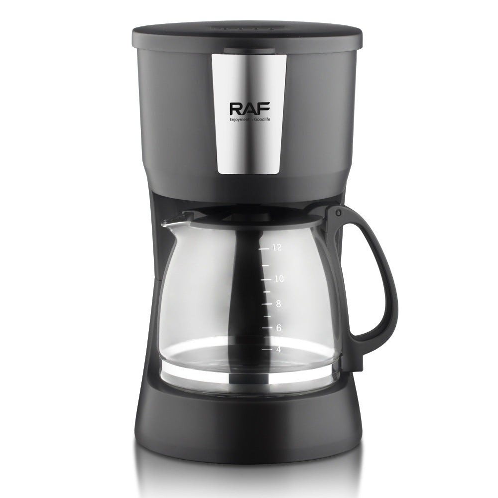RAF European Standard Drip Coffee Maker Household Automatic Integrated Small Coffee Machine Office Bedroom Moka Pot