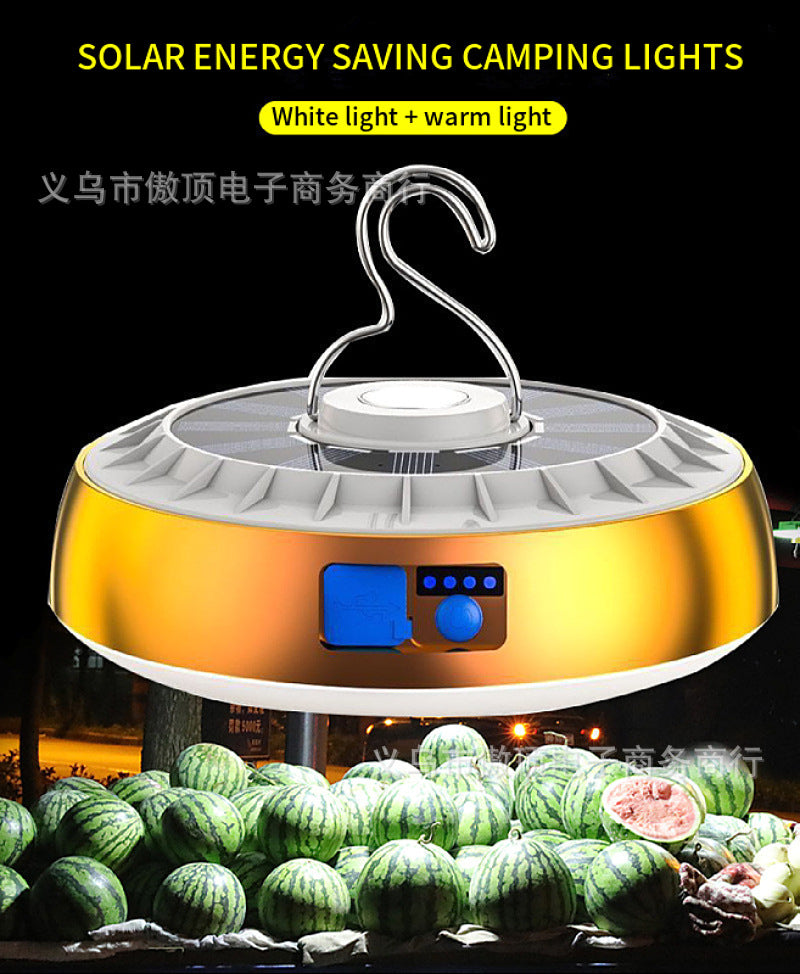 Multifunctional Camping Light Outdoor Camping Light Solar Tent Light LED Bulb USB Home Emergency Light