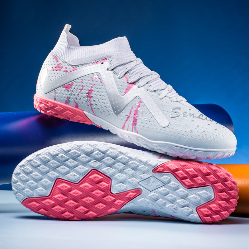 Men's Soccer Shoes Children's Cleats tf Professional training shoes for adult students, wholesale soccer shoes