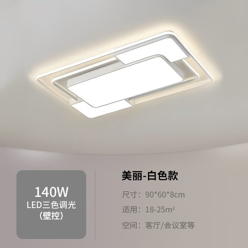 Master bedroom lamp ceiling lamp round room lamp simple modern home use led Nordic Style Study Lamp Cozy and Romantic