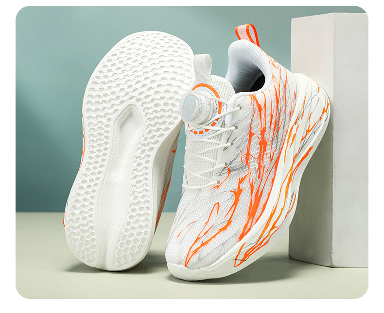 New children's casual running shoes, soft and comfortable mesh shoes, anti-slip and wear-resistant professional running shoes for boys