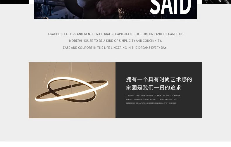 Zhongshan Lighting Wholesale LED Ceiling Lamp Bedroom Dining Room Lamp Minimalist Modern Creative Lighting Nordic Bar Pendant Light