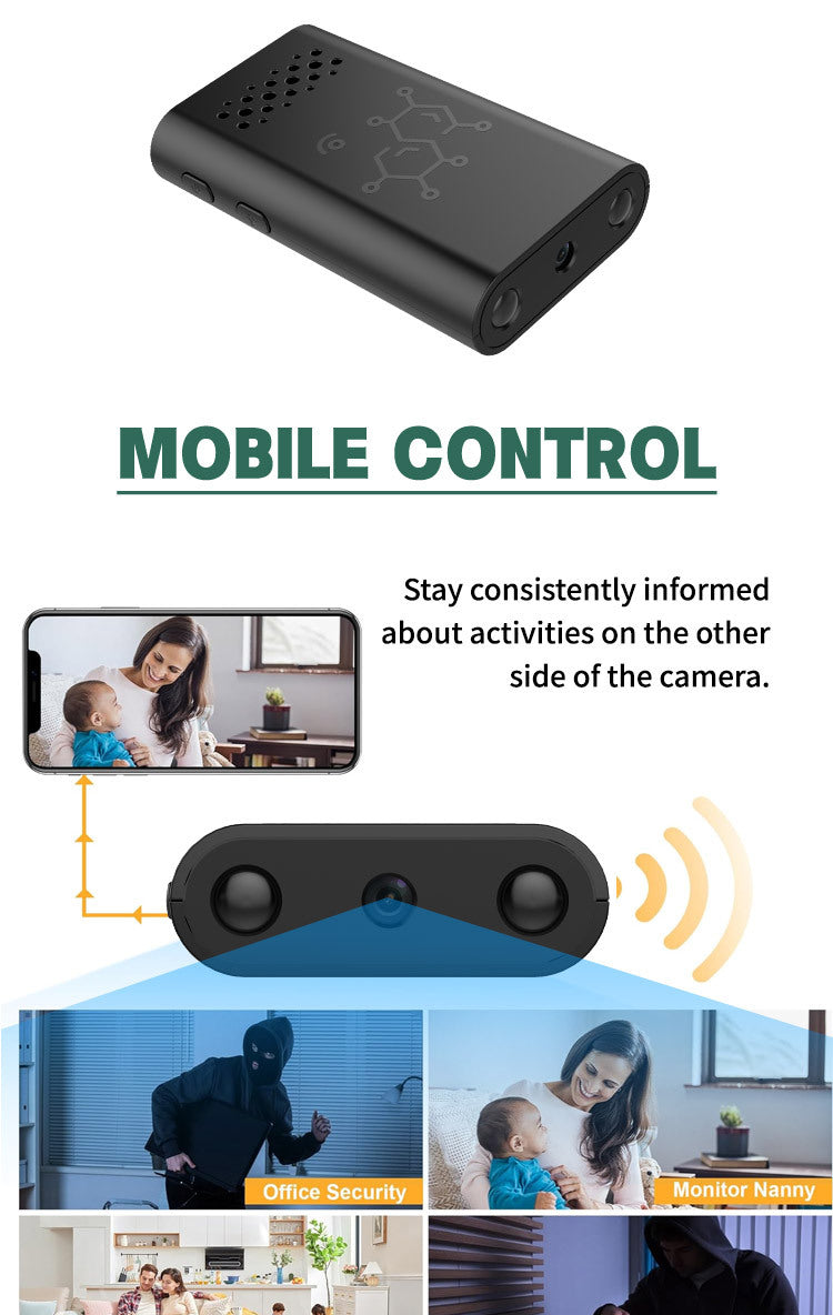 Popular XD Wireless WIFI Intelligence IR-CUT Hd1080P Surveillance cameras do not include built-in batteries