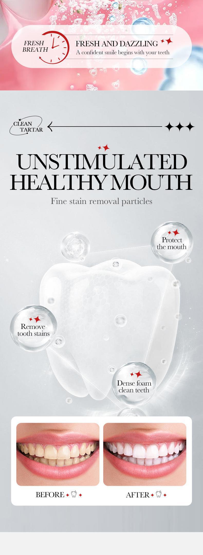 Foreign Trade  BIOAOUA Baking Soda Gum Care Toothpaste Clean the Mouth and Freshen Breath Genuine Toothpaste Wholesale