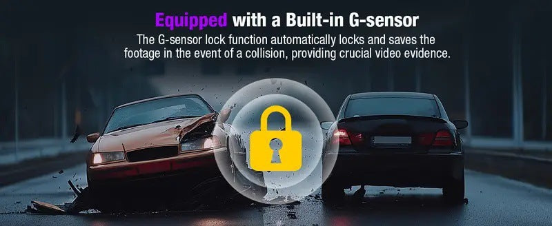 Factory direct sales3.16Inch Car Dash Cam4K High Definition Triple Recording4KWiFi Interconnection dashcam